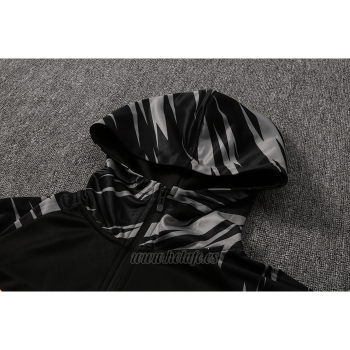Chaqueta con Capucha del Borussia Dortmund 2021 Negro